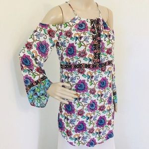 Nanette Lepore Floral Tunic Cover-up